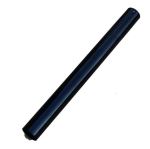 Traffic Black Powder Coated Tube 3m