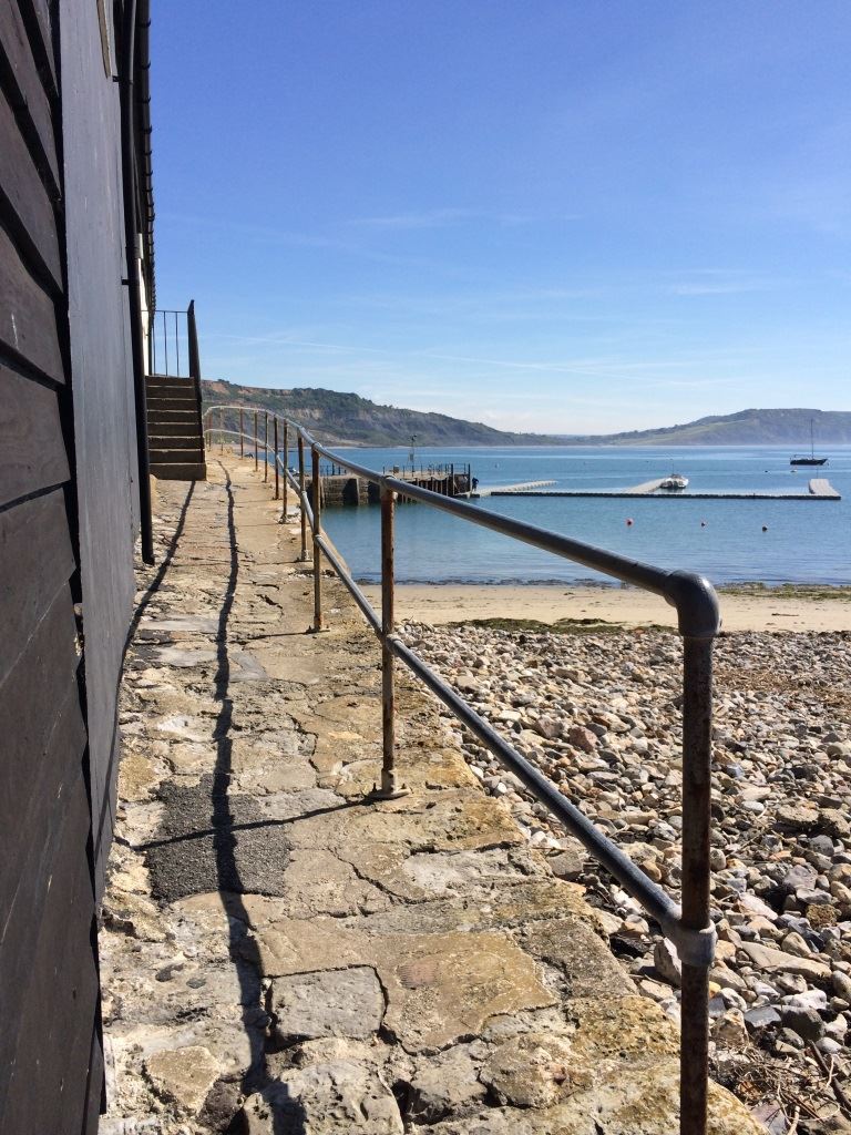 New Handrail at Lyme Regis