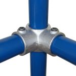 116 Type 3-Corner Centre Tube Interclamp Fitting