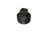 Hollow Plugs Black