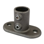 132 - Railing Base Flange (Self Colour)