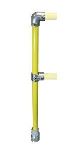 402 End Post Yellow