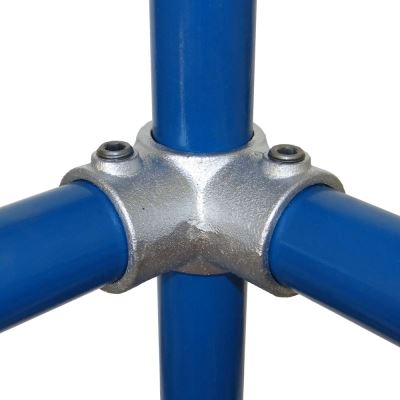 116 Type 3-Corner Centre Tube Interclamp Fitting