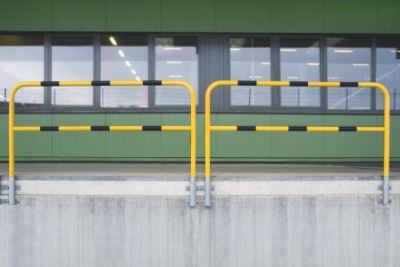 Steel Hoop Guard Wall Fixed Removable