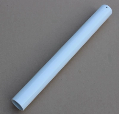 Traffic White Powder Coated Tube 3m