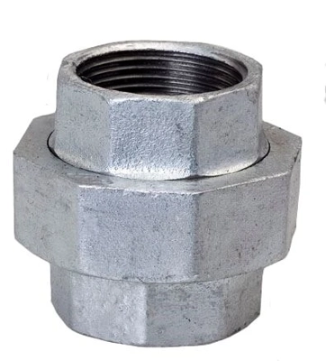 Unions Iron to Iron Galvanised