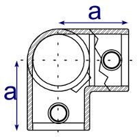 Interclamp 128 Corner Top Rail