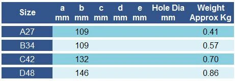 Interclamp 129 Adjustable Short Tee