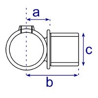 Interclamp 147 Internal Swivel Tee