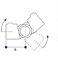 Interclamp 148 Swive Short Tee