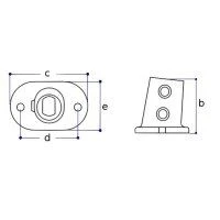 Interclamp 152 Slope Base Flange