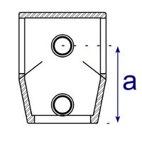 Interclamp 153 Short Slope Tee