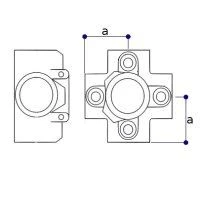 Interclamp 158 Centre Cross