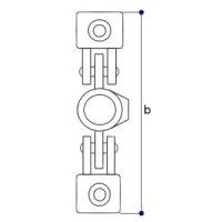 Interclamp 167 Double Swivel Connection