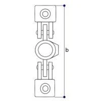Interclamp 167 Double Swivel Connection