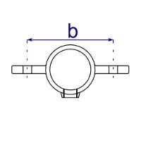 Interclamp167M Double Swivel Male