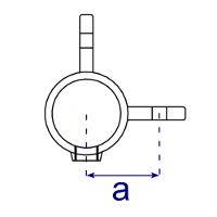 Interclamp 168M Double Swivel Male