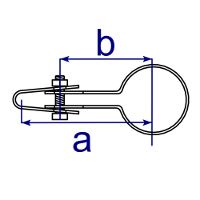 Interclamp 170 Single Mesh Panel Clip