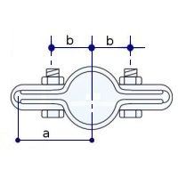 Interclamp 171 Double Mesh Panel Clip