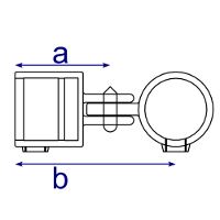 Interclamp 173 Single Swivel Combination