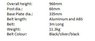 Traffic-Line Belt Barriers