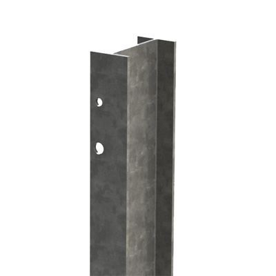 Armco Concrete-In Barrier Post for Crash Protection